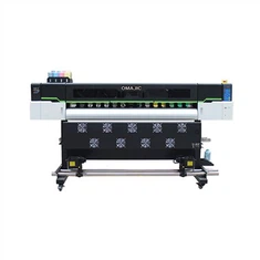 Heavy Duty 1,8m Eco Solvent Printer Machine með 4 stk I3200 hausum